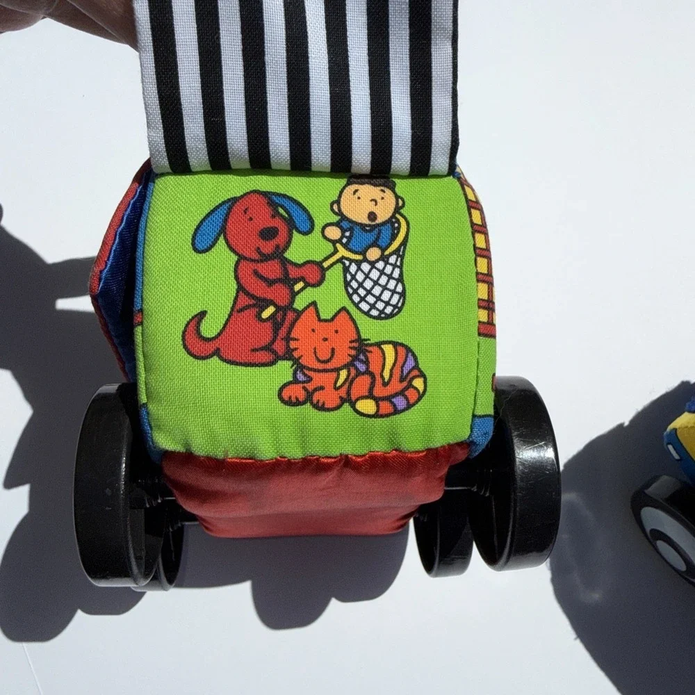 Lot-5 Small World Toys IQ Baby Zoom Vehicles Developmental Sensory Busy Activity